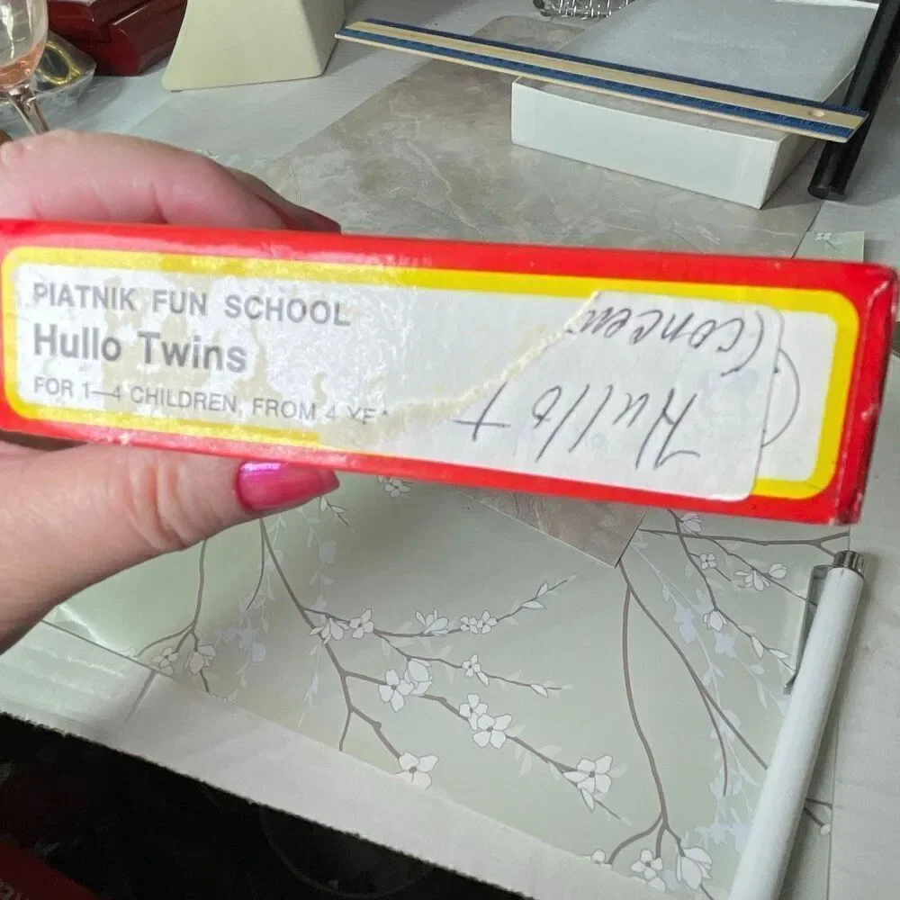 Hullo Twins Piatnik Fun School from Austria observation & concentration cards